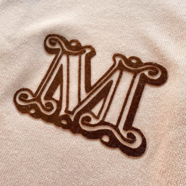 希少】MAXMARA カシミヤ混 ニットセーター トップス キャメル 約M-L