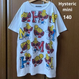 ヒステリックミニ(HYSTERIC MINI)の専用！ヒステリックミニ　ヒスミニ 半袖　ゆったり　ビッグ　シャツ　ワンピース　(ワンピース)