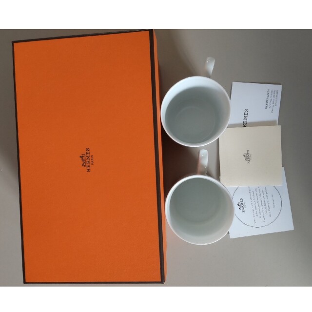 Hermes(エルメス)のエルメス　HERMES　リズム　マグカップ　ペア インテリア/住まい/日用品のキッチン/食器(グラス/カップ)の商品写真