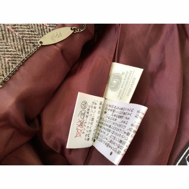 ef-de(エフデ)の⭐︎美品⭐︎ef-d’e ジャケット　size9 レディースのジャケット/アウター(テーラードジャケット)の商品写真