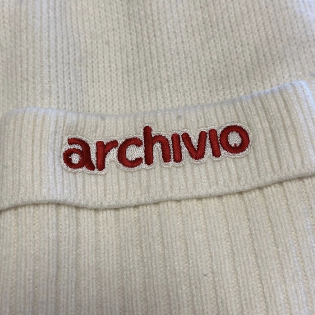 archivio(アルチビオ)の【24時間以内発送】アルチビオ　archivio ニットスカート　ミニスカート　 スポーツ/アウトドアのゴルフ(ウエア)の商品写真