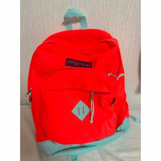 ジャンスポーツ(JANSPORT)のジャンスポーツ オレンジ 赤 ピンク リュック(リュック/バックパック)