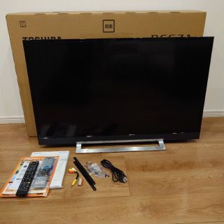 メール便不可】 【極美品】ほぼ未使用! TOSHIBA REGZA 43Z730X 20年製