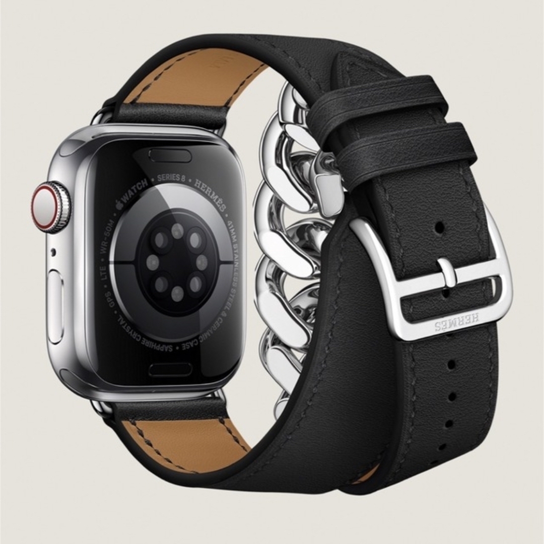 AppleWatch  Hermes 8  45mmレザー ストラップ新品未使用