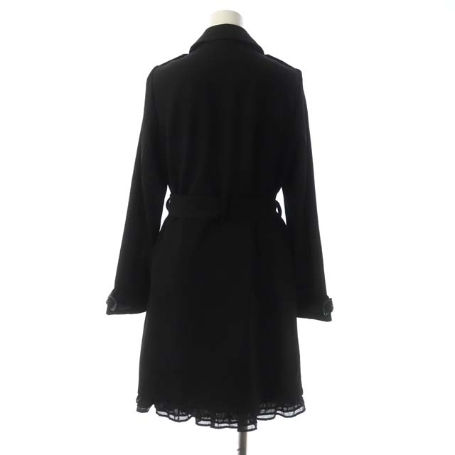 フランシュリッペ ブラック black トレンチコート スプリングコート