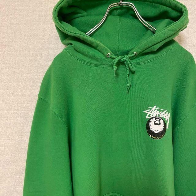 【入手超絶困難】STUSSY 8ボール スネーク L 超希少カラー パーカー メンズのトップス(パーカー)の商品写真