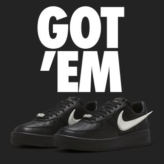 アンブッシュ(AMBUSH)のNike ambush af1 low 30cm black(スニーカー)