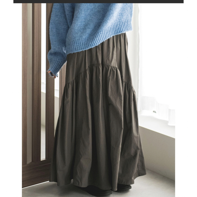 Ungrid(アングリッド)のyy4429yyさま専用　アングリッド　ギャザーデザインスカート レディースのスカート(ロングスカート)の商品写真