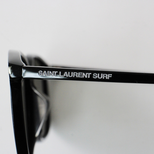 Saint Laurent(サンローラン)の美品 SAINT LAURENT SURF サンローラン サーフ SL37F サングラス 59□14-145/ブラック サンローランパリ【2400013233392】 レディースのファッション小物(サングラス/メガネ)の商品写真