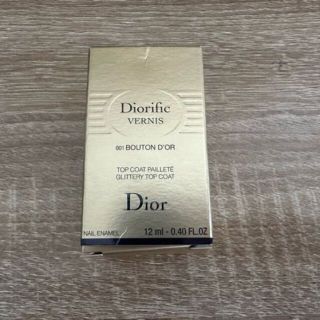 ディオール(Dior)の《未使用》ディオール ディオリフィック グリッター トップ コート 001(ネイルトップコート/ベースコート)