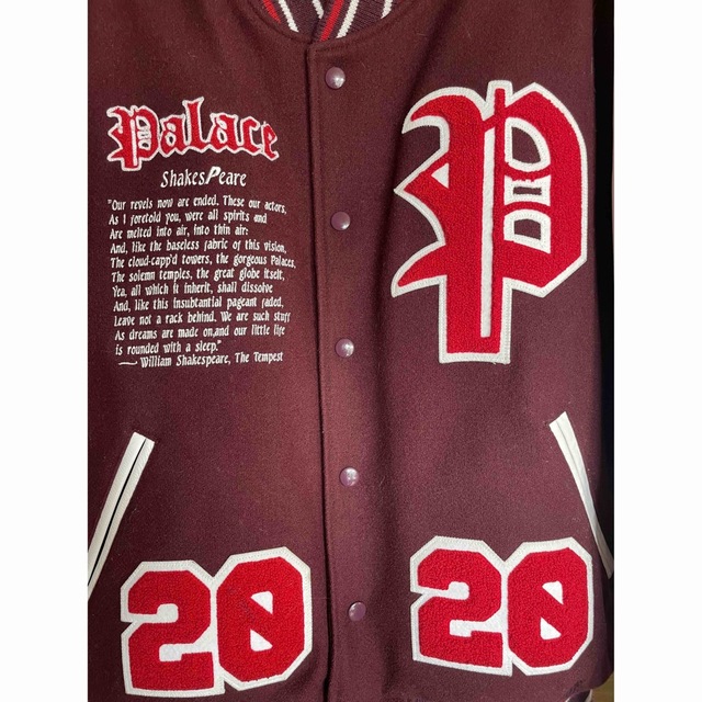 PALACE(パレス)のpalace skateboards パレス varsity スタジャン メンズのジャケット/アウター(スタジャン)の商品写真