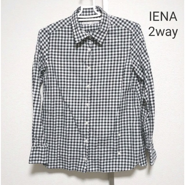 IENA(イエナ)のIENA ギンガムチェックシャツ レディースのトップス(シャツ/ブラウス(長袖/七分))の商品写真