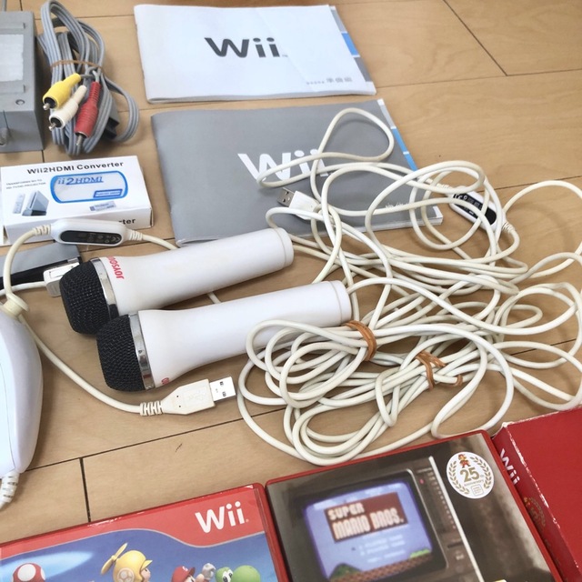 Wii(ウィー)の【ニンテンドーWii】まとめ売り｜任天堂Wii｜Wii エンタメ/ホビーのゲームソフト/ゲーム機本体(家庭用ゲーム機本体)の商品写真