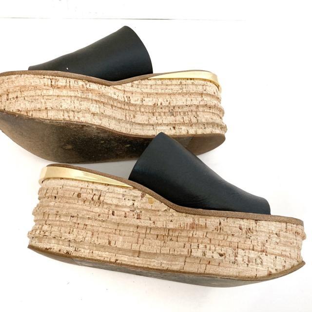 Chloe(クロエ)のクロエ サンダル レディース - レザー レディースの靴/シューズ(サンダル)の商品写真
