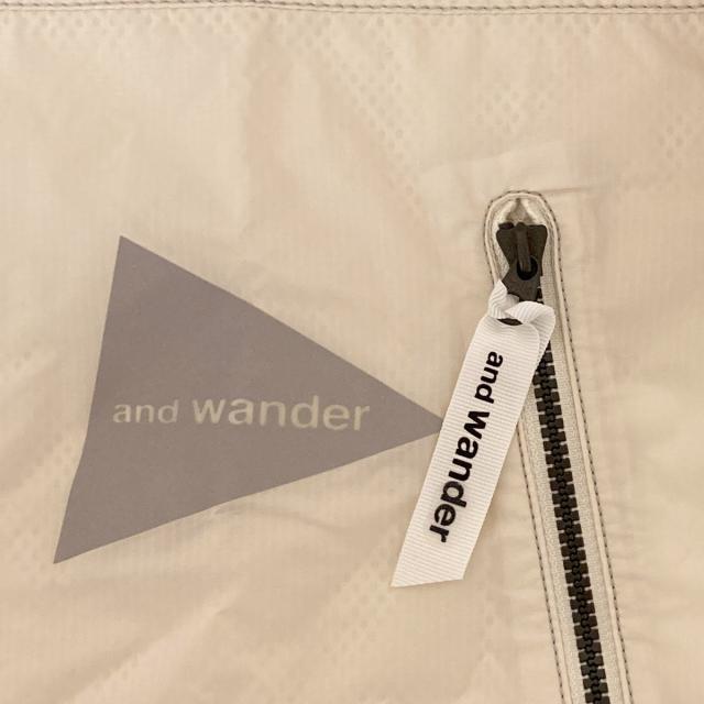 and wander(アンドワンダー)のアンドワンダー 半袖Tシャツ サイズ00 XS - レディースのトップス(Tシャツ(半袖/袖なし))の商品写真