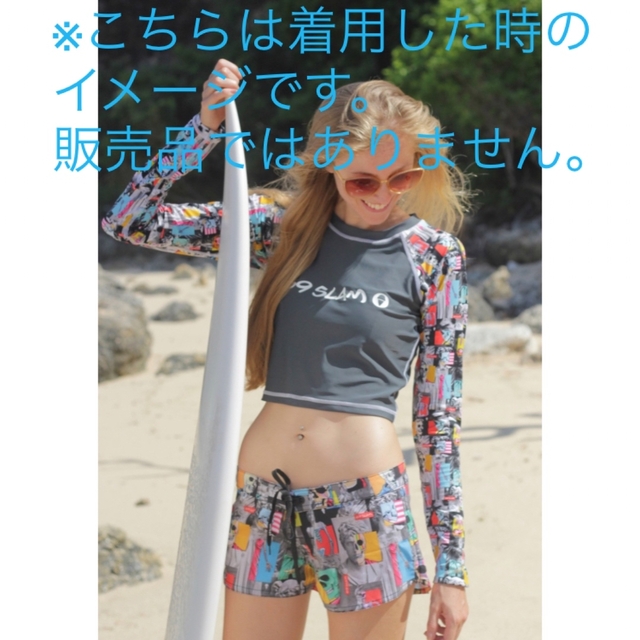 69SLAM(ロックスラム)の69SLAM ロックスラム　ラッシュガード レディースの水着/浴衣(その他)の商品写真