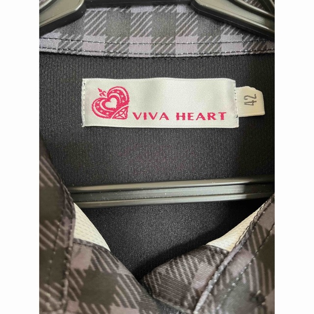 VIVA HEART(ビバハート)のVIVA HEART ゴルフウェア　レディース　トップス　ウェア　長袖【中古】 スポーツ/アウトドアのゴルフ(ウエア)の商品写真