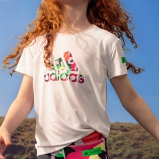 アディダス(adidas)のマリメッコ×アディダス Tシャツ (ホワイト)(Tシャツ(半袖/袖なし))