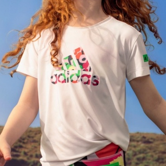 adidas(アディダス)のマリメッコ×アディダス Tシャツ (ピンク) レディースのトップス(Tシャツ(半袖/袖なし))の商品写真