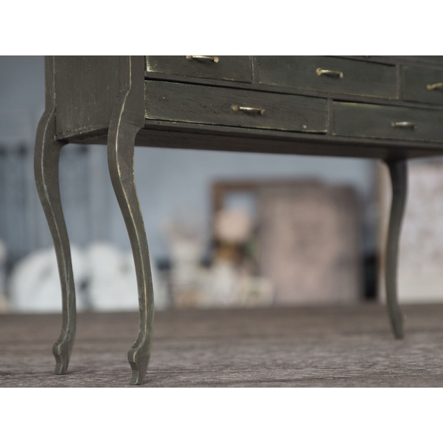 1/6 miniature doll furnitureアンティークチェストII