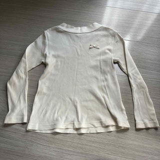 ニシマツヤ(西松屋)の白　ロンT 110(Tシャツ/カットソー)