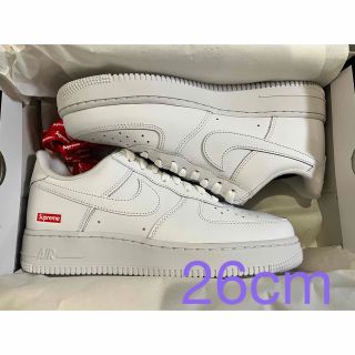 シュプリーム(Supreme)のSupreme×Nike Air Force1 Low White(スニーカー)