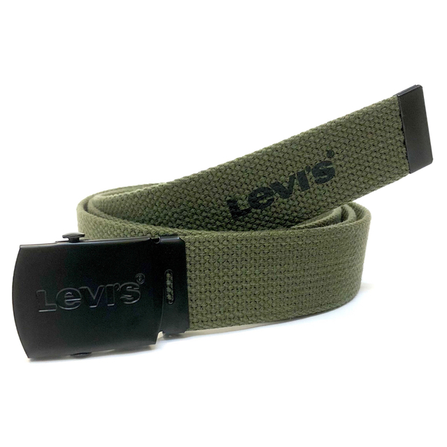 Levi's(リーバイス)のリーバイスGI ガチャベルト 33mm オリーブ メンズのファッション小物(ベルト)の商品写真