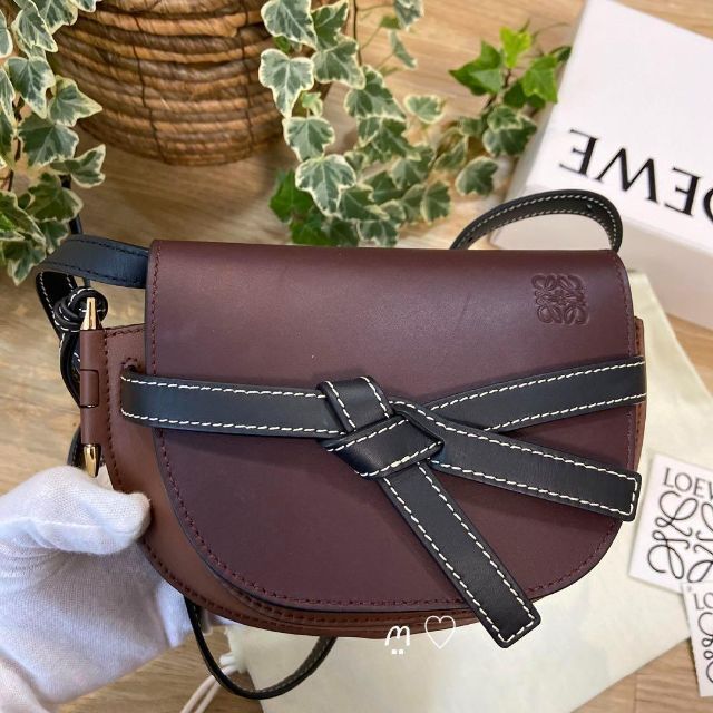 美品 ロエベ ゲート デュアルバッグ ミニ ショルダーバッグ ショルダー