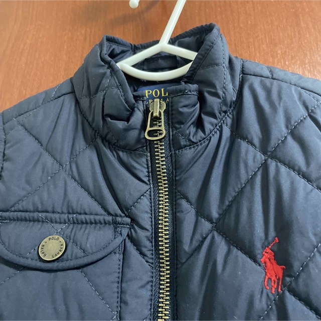 POLO RALPH LAUREN(ポロラルフローレン)のラルフローレン　キルティングベスト　24M 90㎝　ネイビー キッズ/ベビー/マタニティのキッズ服男の子用(90cm~)(ジャケット/上着)の商品写真