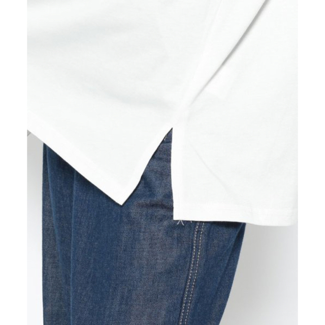 NICE CLAUP(ナイスクラップ)の新品✨ナイスクラップ　程よい厚みのある素材でよれにくい♡ゆったりめなTシャツ レディースのトップス(Tシャツ(半袖/袖なし))の商品写真