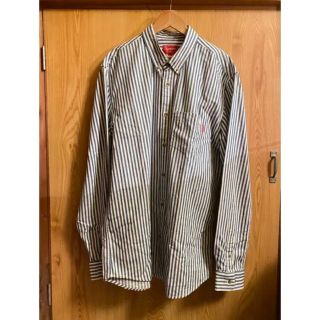 美品 Supreme 12ss ギャルソン シャツ コラボ ストライプシャツ 新品