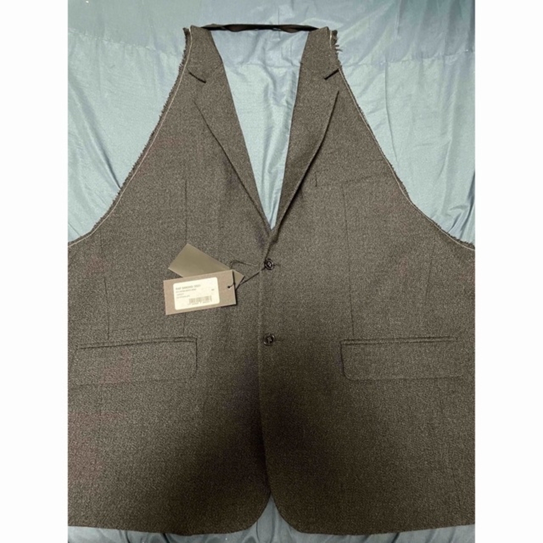 RAF SIMONS CUT OFF BLAZER gilet amnayahotels.com