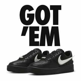 ナイキ(NIKE)のAMBUSH × Nike Air Force 1 “BLACK” 27.5cm(スニーカー)