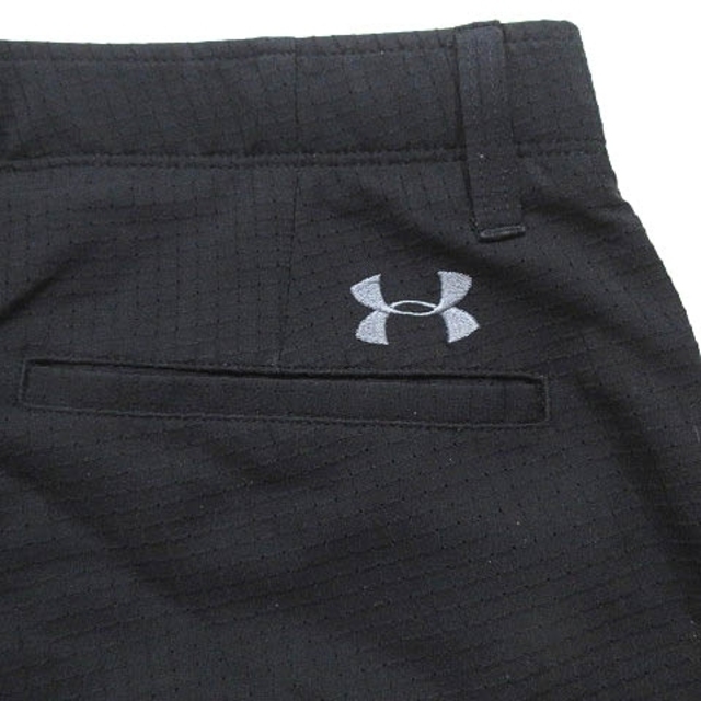 UNDER ARMOUR(アンダーアーマー)のアンダーアーマー ゴルフウェア パンツ スラックス ロング メッシュ 黒 82 メンズのパンツ(スラックス)の商品写真