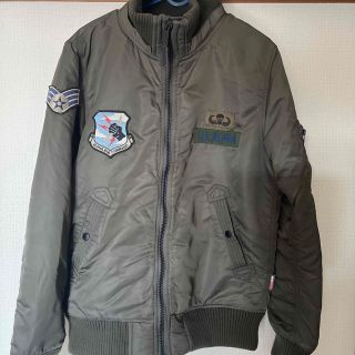 アルファインダストリーズ(ALPHA INDUSTRIES)のアルファインダストリー✖️ナノ・ユニバース　ミリタリージャケット(ミリタリージャケット)