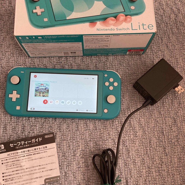 Nintendo Switch  Lite ターコイズ本体セット　動作品