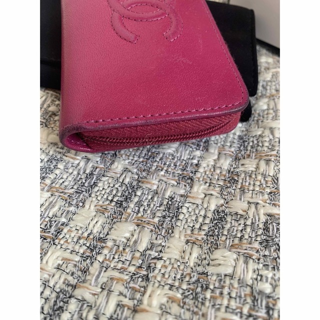 CHANEL シャネル キーケース カードケース ピンク パープル 財布 | www