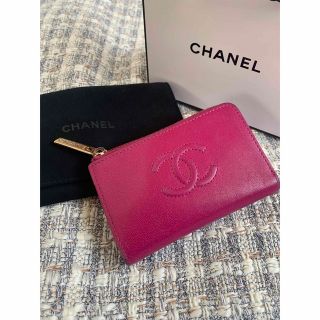 シャネル(CHANEL)のCHANEL シャネル キーケース  カードケース ピンク パープル  財布(キーケース)