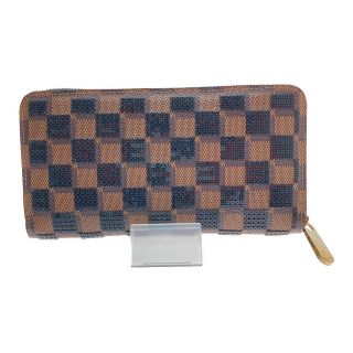 ルイヴィトン(LOUIS VUITTON)の□□LOUIS VUITTON ルイヴィトン ダミエ パイエット ジッピー ウォレット　スパンコール N63174(財布)