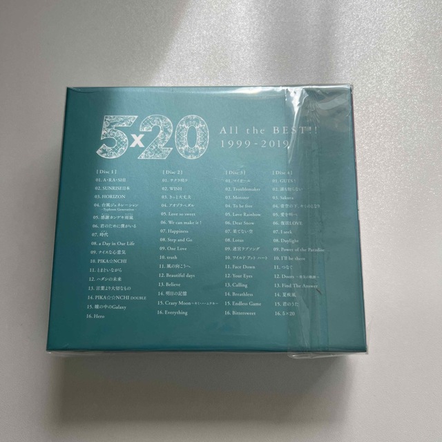 5×20 All the BEST！！ 1999-2019（初回限定盤2） エンタメ/ホビーのCD(ポップス/ロック(邦楽))の商品写真