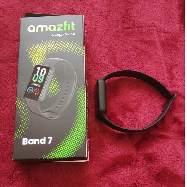 amazfit band 7　ブラック