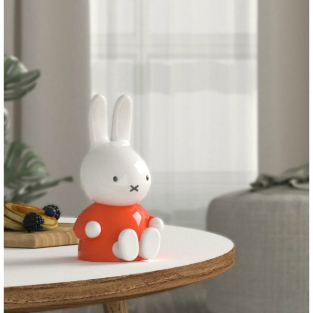 miffy(ミッフィー)の[MIPOW] ミッフィー 抱っこスマホスタンド スピーカー [ライトブルー] スマホ/家電/カメラのオーディオ機器(スピーカー)の商品写真