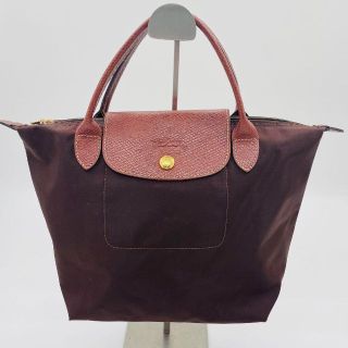 ロンシャン(LONGCHAMP)の【美品】LONGCHAMP ロンシャン　プリアージュS ブラウン　ハンドバッグ(トートバッグ)