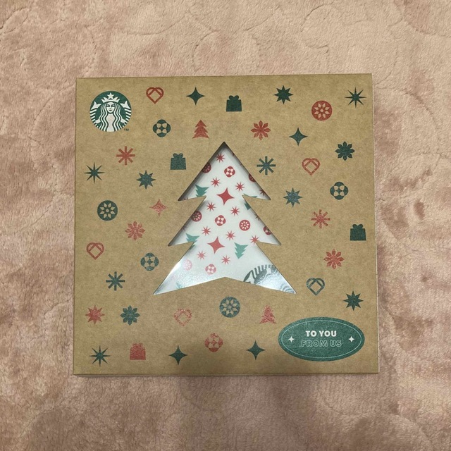 Starbucks(スターバックス)のスターバックス Starbucks デザートプレート ホリデー メラミン 全3種 エンタメ/ホビーのコレクション(ノベルティグッズ)の商品写真