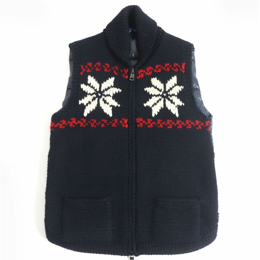 MONCLER - 美品□MONCLER/モンクレール MAGLIONE TRICOT GILET