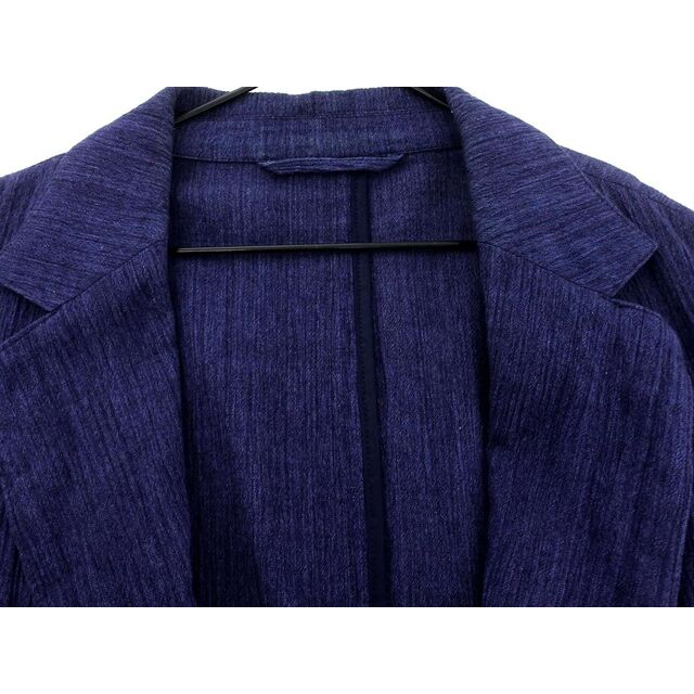 COMME CA MEN(コムサメン)のCOMME CA MEN コムサメン 切替 テーラード ジャケット sizeL/濃紺 ■◇ メンズ メンズのジャケット/アウター(テーラードジャケット)の商品写真