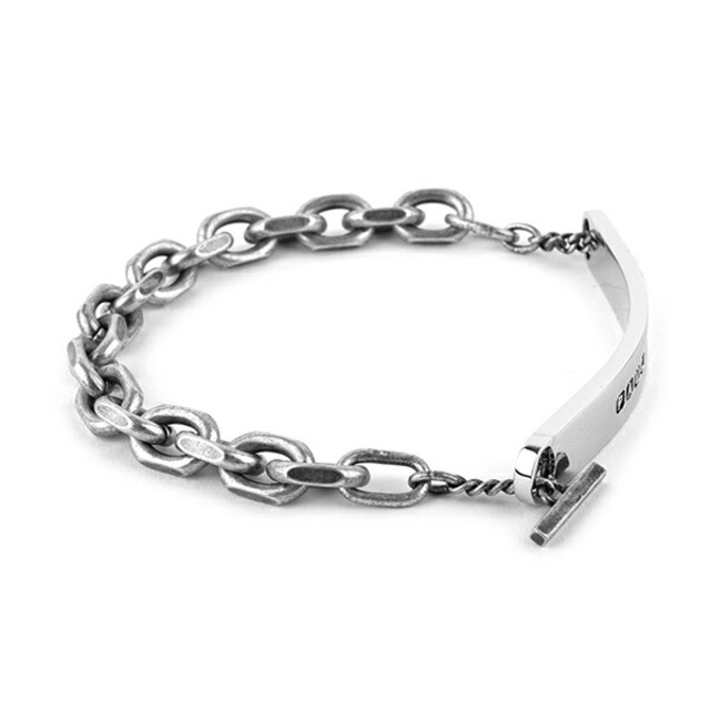 新品 ポールスミス PAUL SMITH ブレスレット BRACELET ID T BAR シルバー