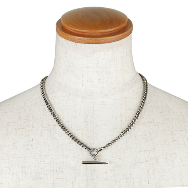 Paul Smith(ポールスミス)の新品 ポールスミス PAUL SMITH ネックレス NECKLACE T BAR シルバー メンズのアクセサリー(ネックレス)の商品写真