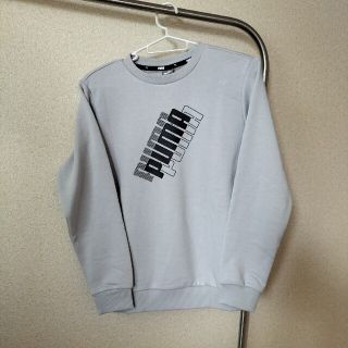 プーマ(PUMA)の新品　PUMA　トレーナー　グレー　サイズ150(Tシャツ/カットソー)