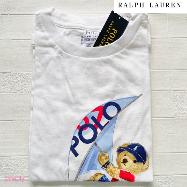 Ralph Lauren(ラルフローレン)の6t120cm 半袖　ラルフローレン  ベア　サーフィン キッズ/ベビー/マタニティのキッズ服男の子用(90cm~)(Tシャツ/カットソー)の商品写真